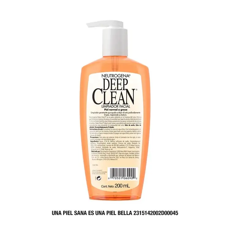 Deep Clean Limpiador uso diario