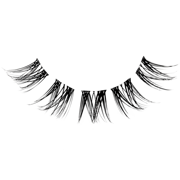 Naked Lash Clusters 437 Pestañas en clusters personalizables pestañas ligeras y personalizables.