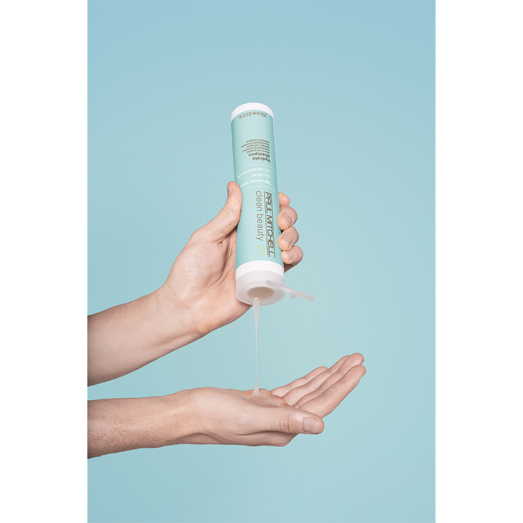 Clean Beauty Hydrate Shampoo ideal para cabello seco