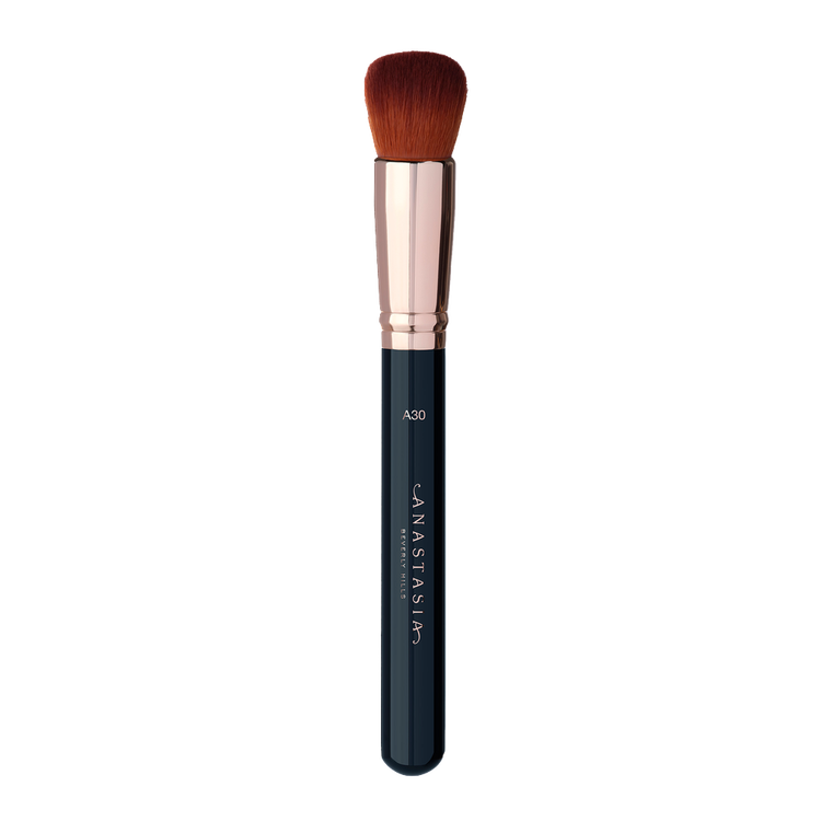 Domed Kabuki Brush Brocha para base mezclador de productos a base de emolientes