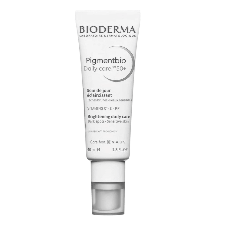 Pigmentbio - Crema hidratante con FPS 50, unifica el tono de la piel