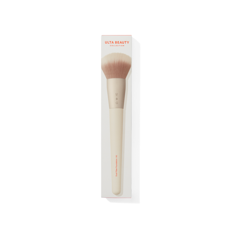 Dual Fiber Foundation Brush 110 Brocha de doble fibra para base acabado natural