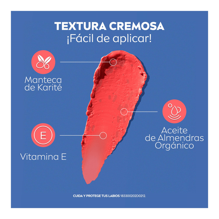 Caring Beauty Balsamo Labial color intenso + humectación intensiva