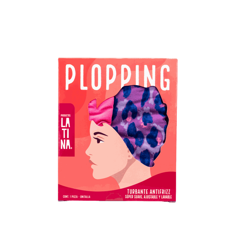Latina - Turbante de Plopping, accesorio de secado capilar
