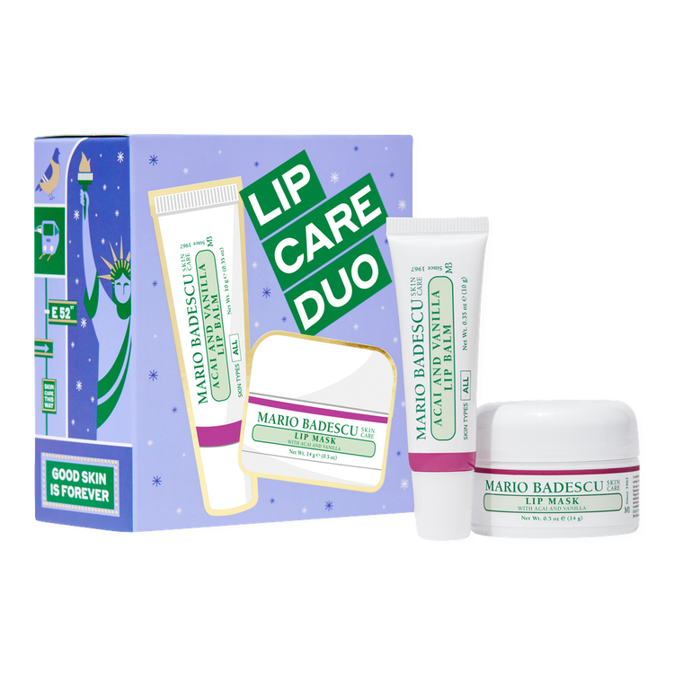 Day to night duo - Set de regalo, Bálsamo labial y mascarilla labial