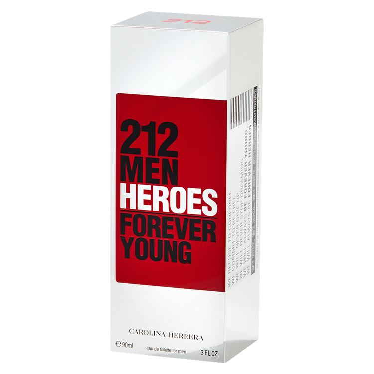 212 Heroes - Eau De Toilette, fresco aroma que celebra la juventud, libertad y autenticidad