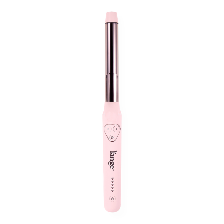 Le Pirouette Titanium Rotating Curling Iron Tenaza combate el frizz