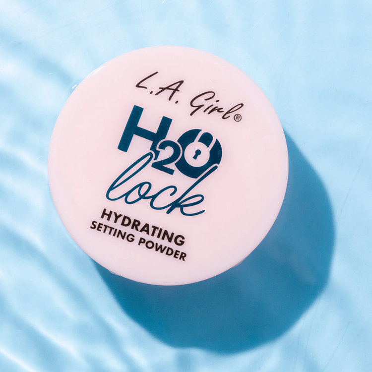 H2O Lock - Hydrating Setting Powder, polvo mate aterciopelado de larga duración, 8 gr