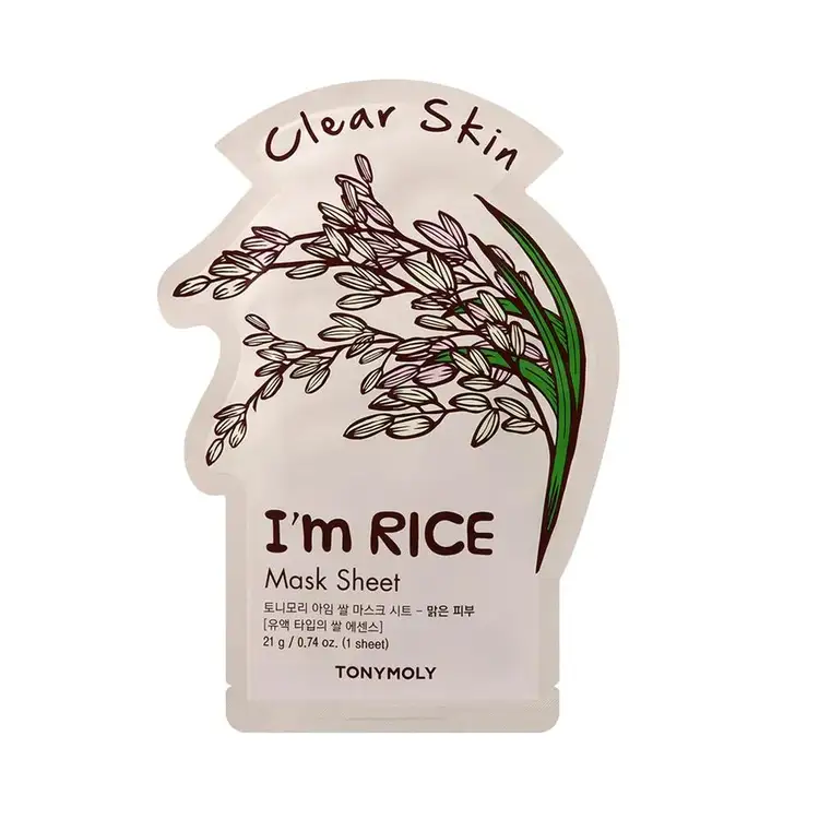 I'M Rice Mascarilla arroz limpia la superficie de la piel