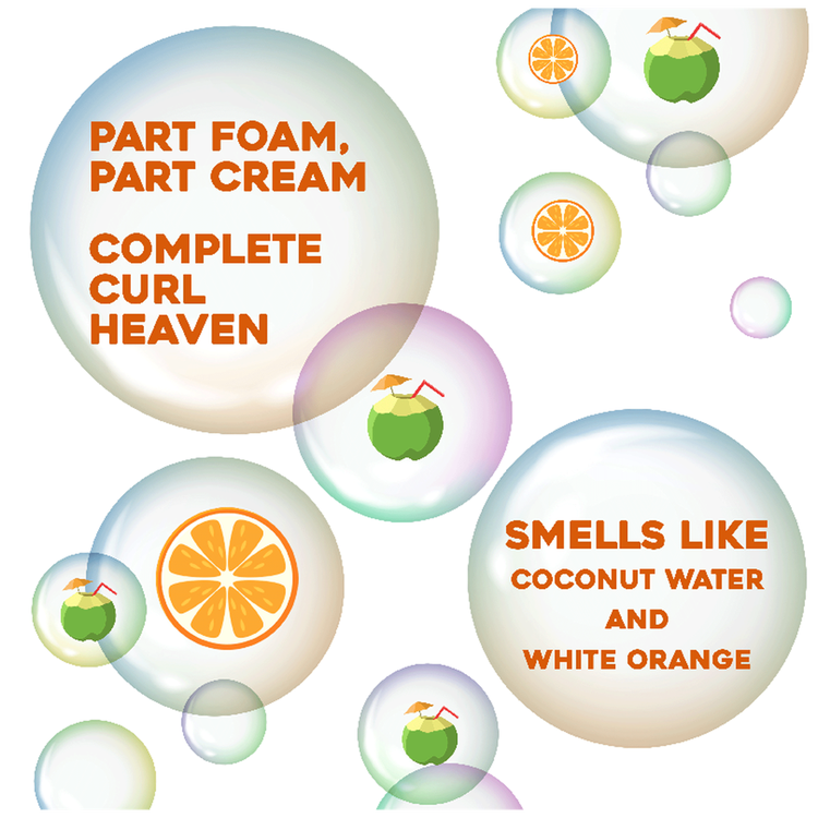 OGX Locking + Coconut Curls Decadent - Mousse, modelador para rizos