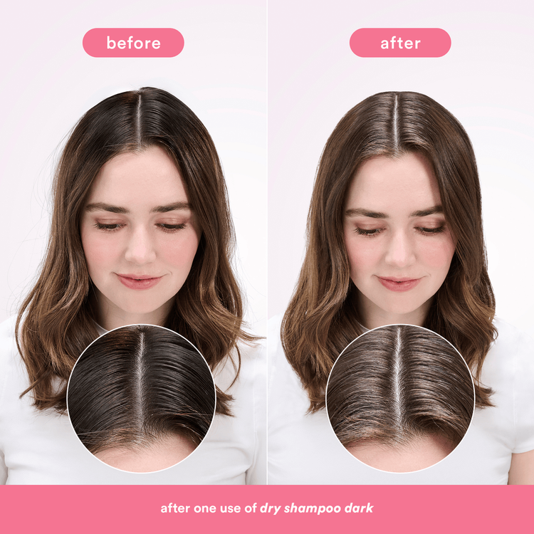 Refresh Dry Shampoo para cabello oscuro voluminiza tu cabello