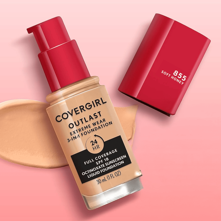 Outlast - Base de maquillaje, larga duración y resistente al sudor