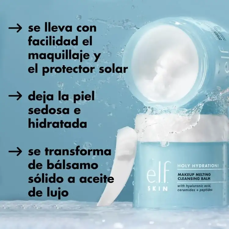 e.l.f. SKIN Holy Hydration! Makeup Melting Bálsamo limpiador hidratante para quitar el maquillaje