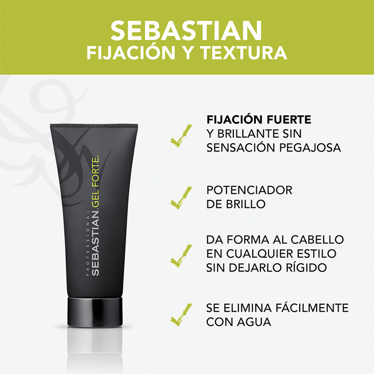 Gel Forte - Gel, con fijación brillante