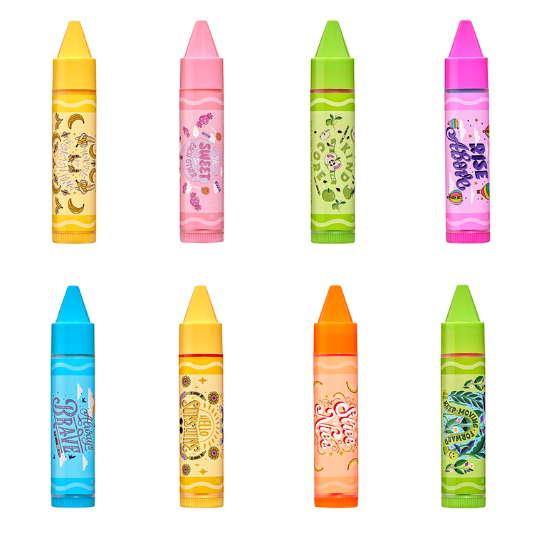 Crayola Bálsamos labiales perfecto para el uso diario