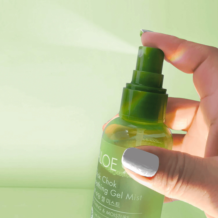 Chok Chok - Bruma facial, hidratante con aloe