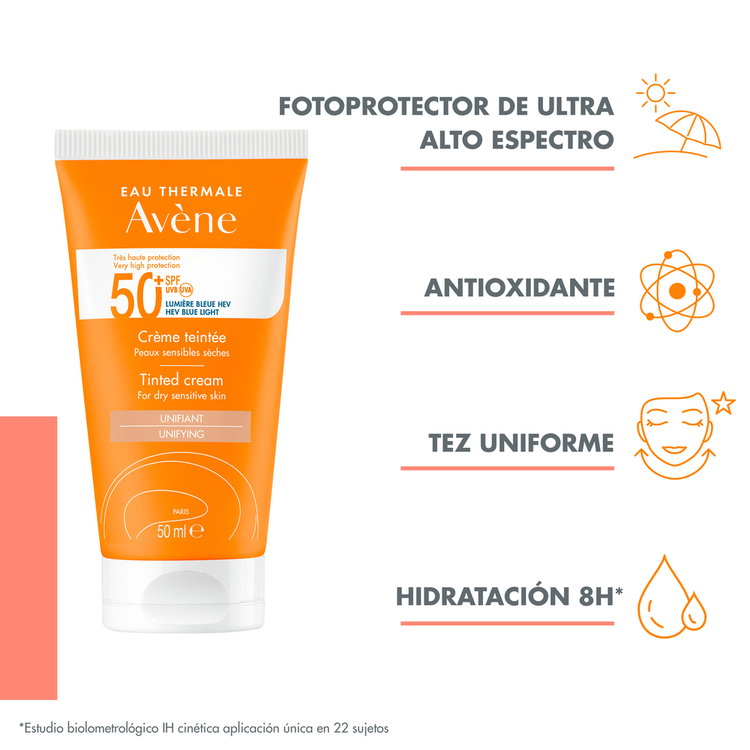 Crema Unificante Crema facial con protector solar reduce manchas causadas por luz azul