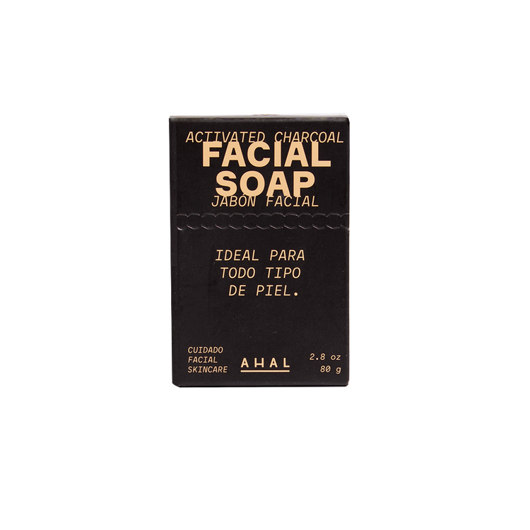 Facial Soap Jabón facial limpieza profunda y desintoxicante
