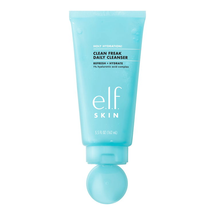 e.l.f. SKIN Holy Hydration! Clean Freak Limpiador facial suave para una piel fresca e hidratada
