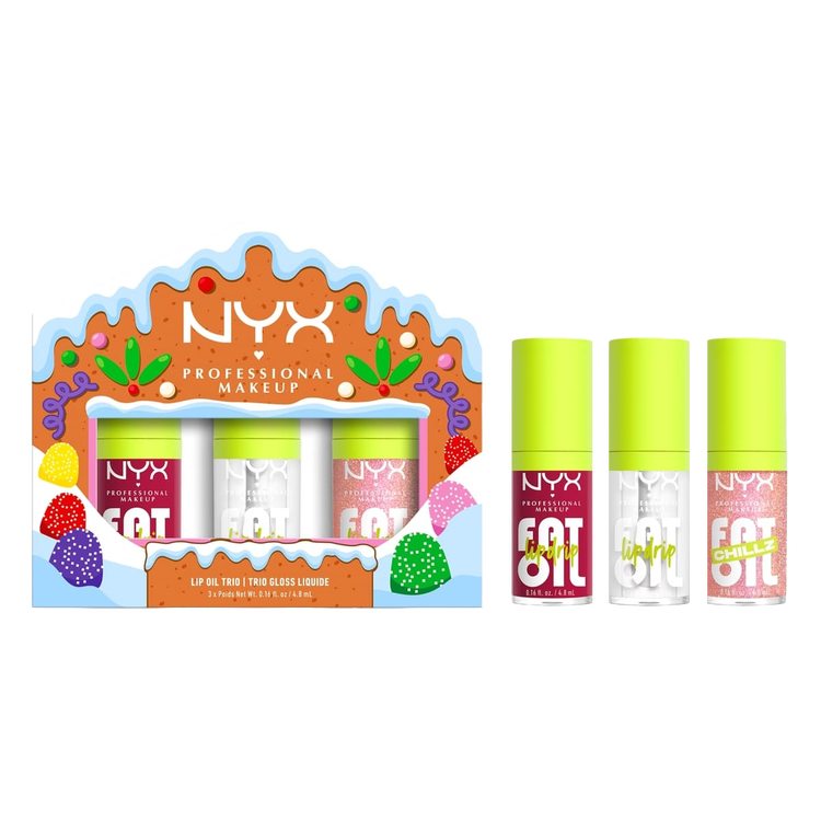 Gingerbaddie - Fat Oil Trio, set de aceite labial de edición limitada