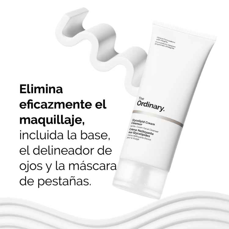 Glycolipid Cream Cleanser Limpiador facial en crema remueve el maquillaje sin alteral el PH