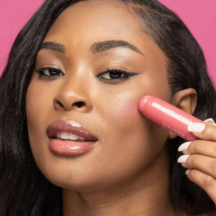 I'M Blushing 2-In-1 - Tinte para labios y mejillas, fórmula en barra de larga duración