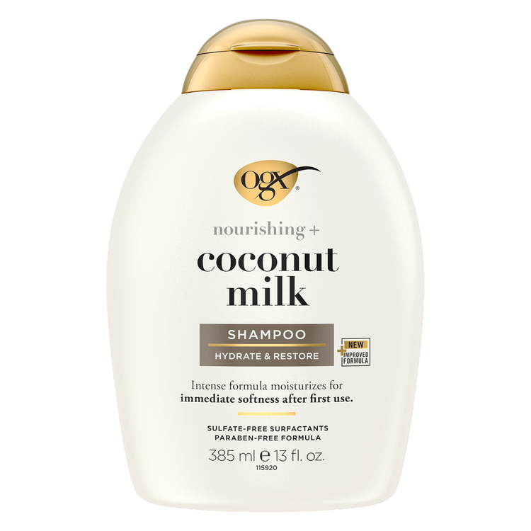 OGX Nourishing Coconut Milk - Shampoo, con leche de coco