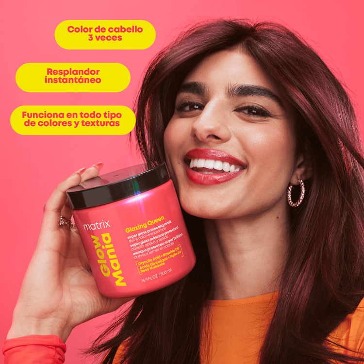 Color Glow Mania - Mascarilla, protege el color y preserva el brillo