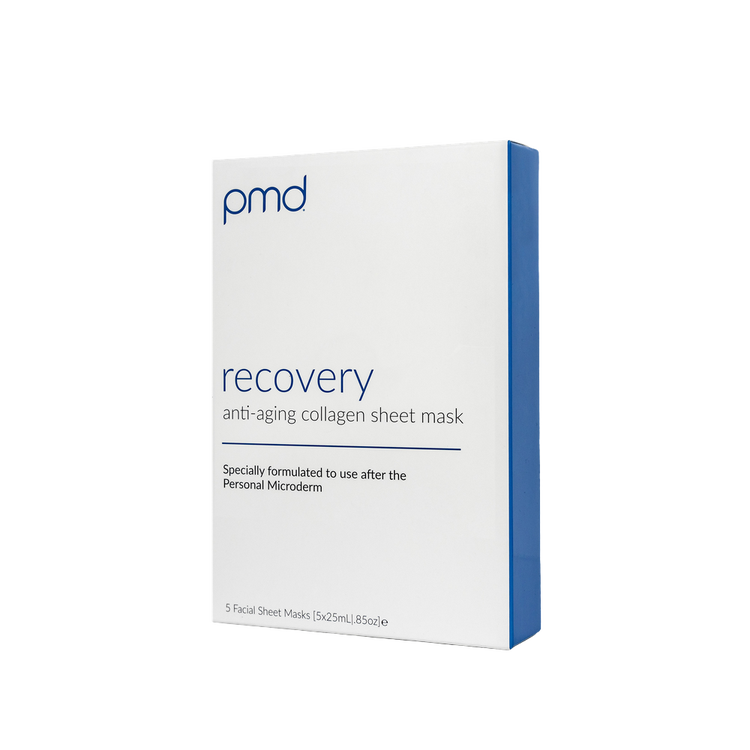 Recovery Anti-Aging Collagen Sheet Mask Mascarilla facial hidrata, calma y suaviza líneas