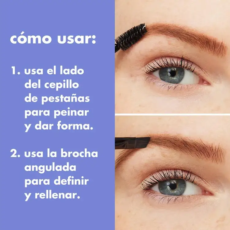 e.l.f. Eyebrow Duo Brush Cepillo de cejas de doble punta