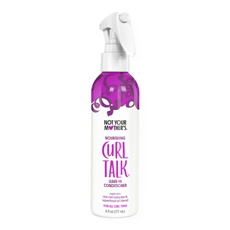 Curl Talk - Acondicionador sin enjuague, facilita el peinado en cabello rizado