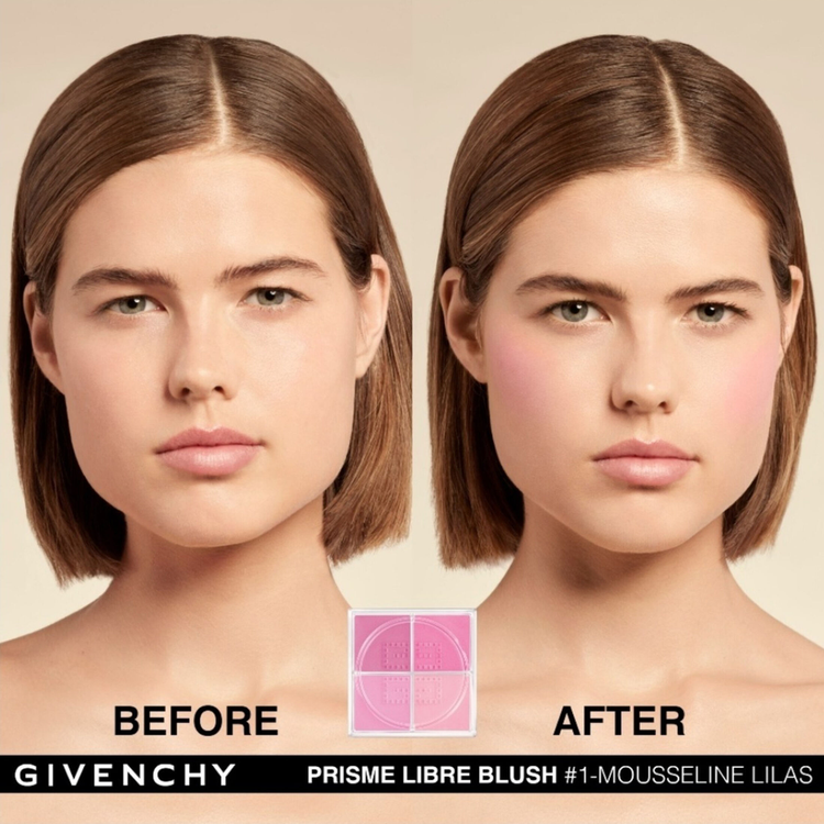 Prisme Libre Blush - Rubor en polvo suelto de 4 colores