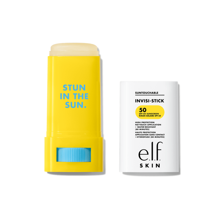 e.l.f. SKIN Suntouchable Barra de protector solar transparente con sensación no grasosa y protección solar FPS 50