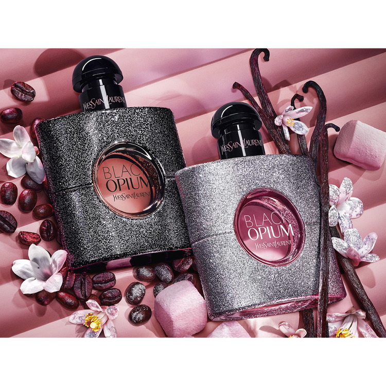 Black Opium Glitter - Eau de Parfum 90 ml, versión más luminosa y deslumbrante