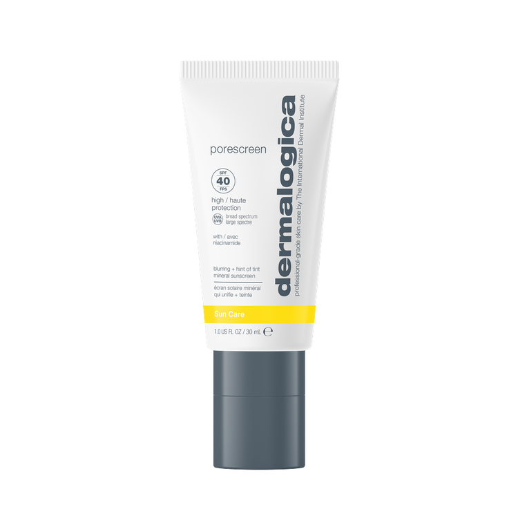 Porescreen SPF 40 Mineral Sunscreen with Niacinamide Protector solar protección solar