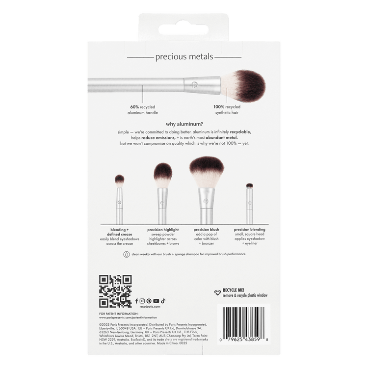 Et Face + Blend Sculp Set Set de brochas de maquillaje set de brochas para rostro