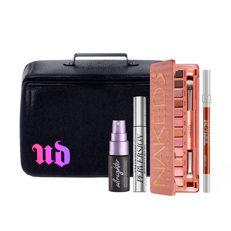 Naked 3 Set - Set icónico para ojos con cosmetiquera, edición limitada