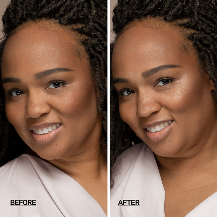 Murumuru Butter Glow Liquid Highlighter Bronceador líquido aporta calidez y luminosidad