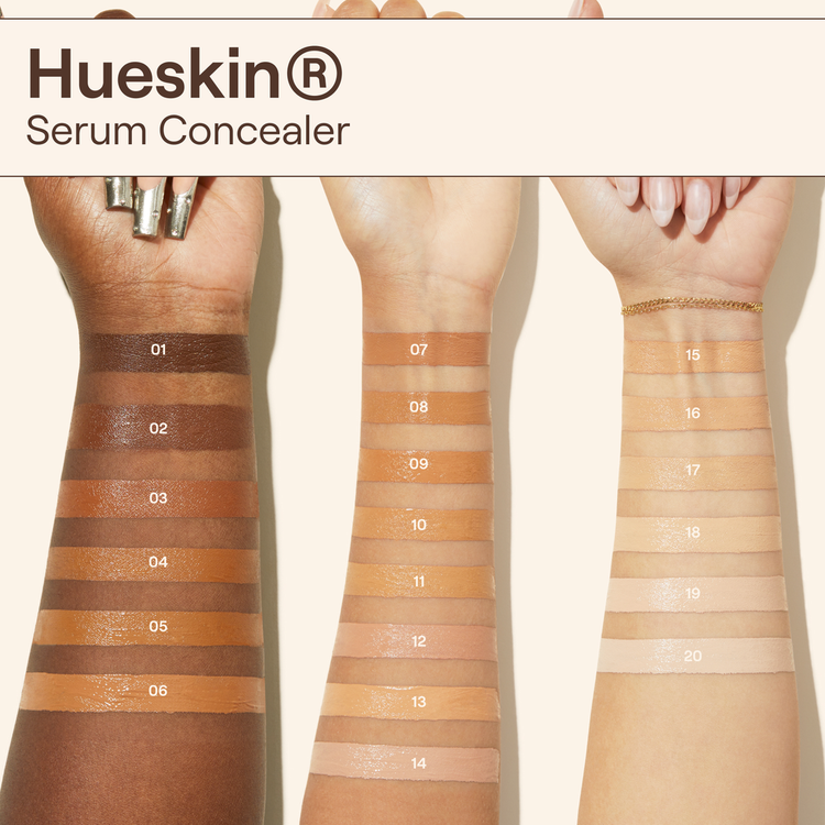 Hueskin - Corrector en suero, cobertura media a completa