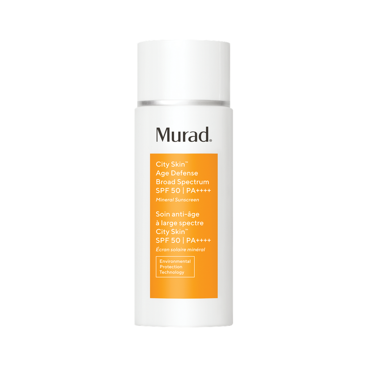 City Skin Age Defense - Protector solar facial, de amplio espectro SPF 50