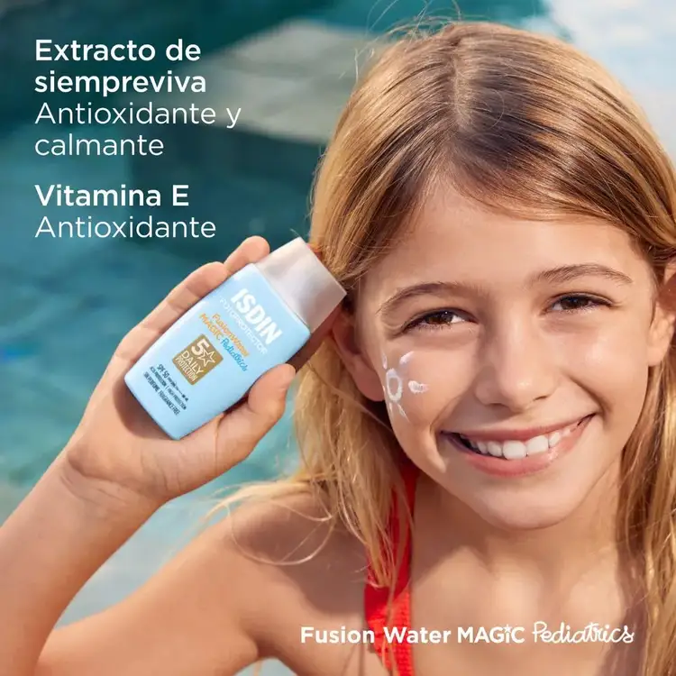 Fusion Water Magic Pediatric Protector solar facial alta protección