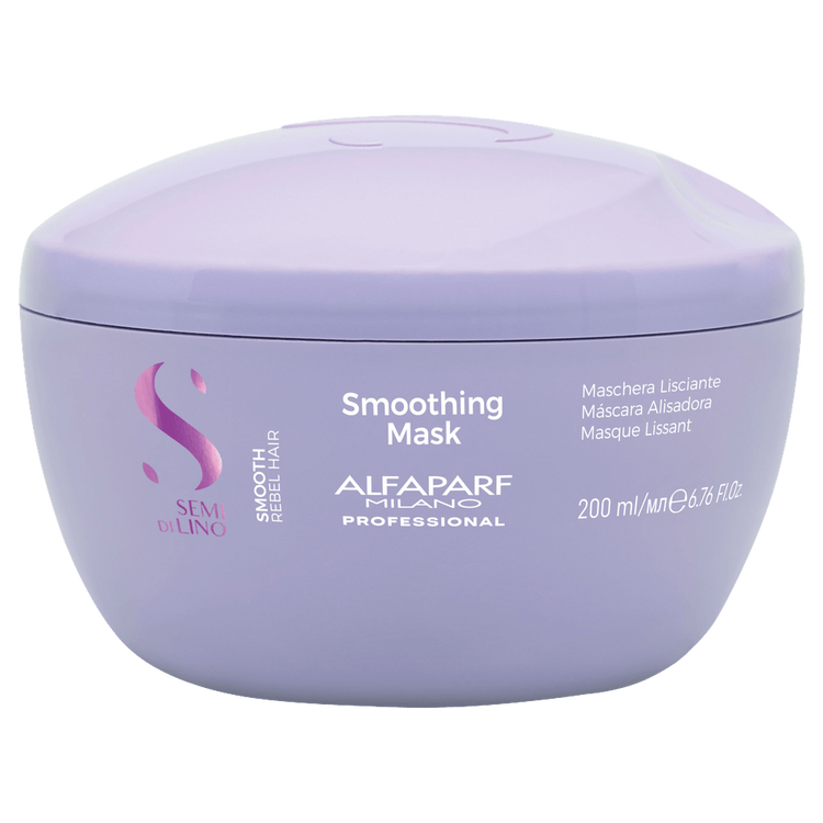 Semi Di Lino - Mascarilla, cabello rebelde disciplinado y luminoso