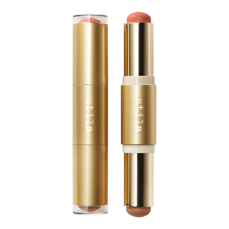 Blush & Bronze Hydro-Blur Cheek Dúo de rubor y bronceador acabado luminoso