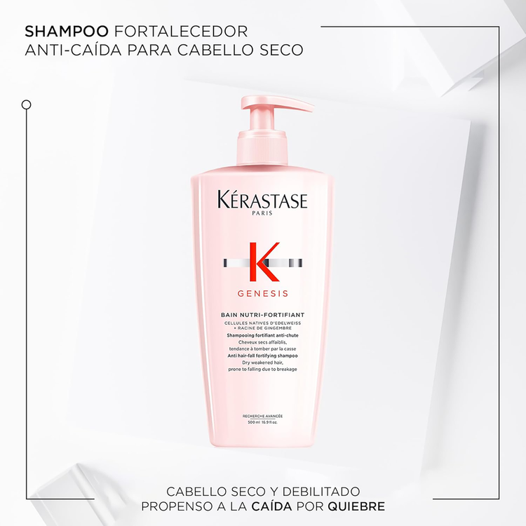 Genesis - Shampoo, hidrata intensamente la fibra capilar