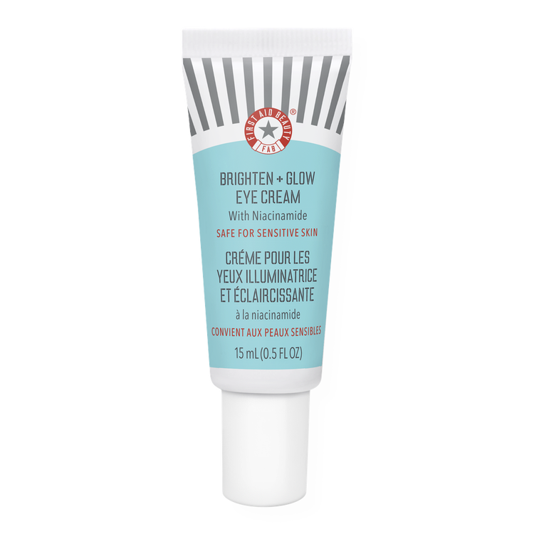 Brighten + Glow - Crema para ojos con niacinamida, hidrata la zona de los ojos