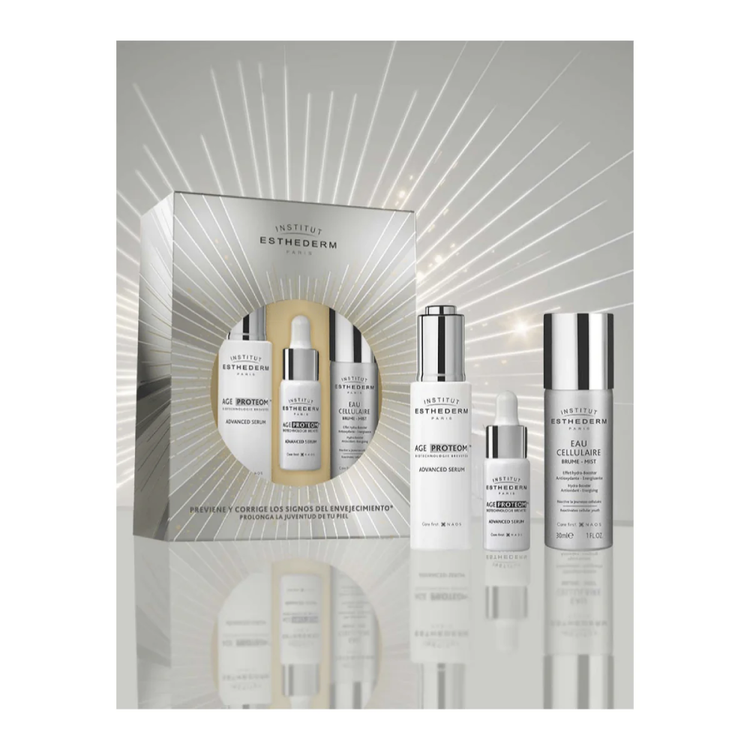 Age Proteorm - Set de regalo, suero 30 ml + suero 15 ml + bruma agua celular 30 ml