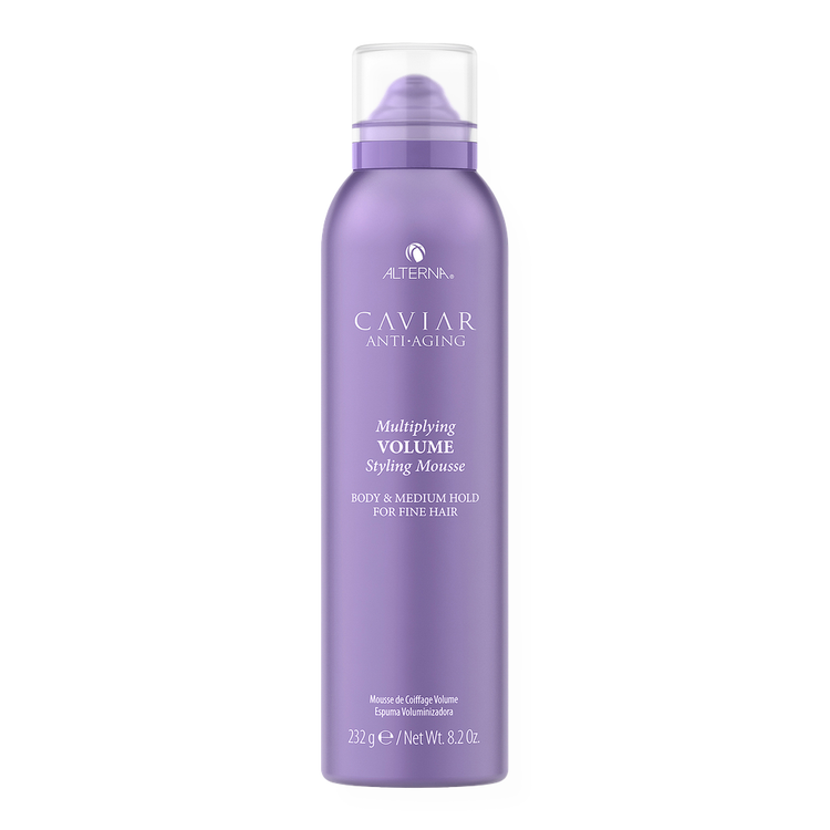Caviar Anti-Aging Multiplying Volume Styling Mousse - Mousse de estilo multiplicador de volumen, engrosa y fortalece el cabello