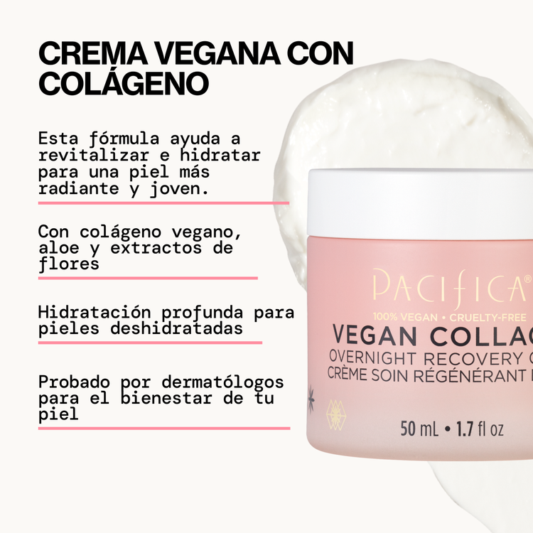 Vegan Collagen Overnight Recovery Crema nocturna reparación nocturna