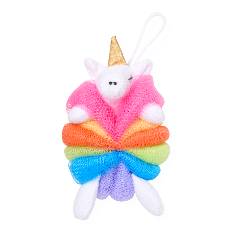 Unicorn Loofah - Esponja de baño, para rutina diaria de limpieza