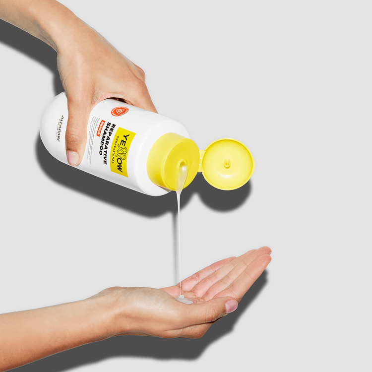 Yellow Hair Care Shampoo para cabello dañado
